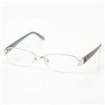 【MADE IN JAPAN】GUCCI(グッチ) ダテメガネ チタン 9647J-B1C/シルバー×サックスブルー
