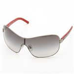 D&G(ディー・アンド・ジー) サングラス 6053-328/8G ライトグレーグラデーション×シルバー&レッドチェック