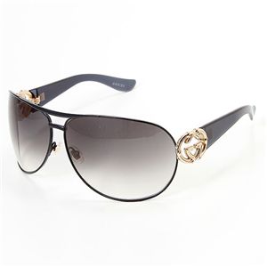 GUCCI(グッチ) サングラス  2834-1ZF/44/ライトスモークグラデーション×ダークネイビー
