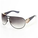 GUCCI(グッチ) サングラス  2834-1ZF/44/ライトスモークグラデーション×ダークネイビー