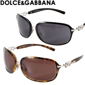 Dolce&Gabbana(ドルチェ&ガッバーナ) サングラス 2035-244/73/ブラウン×ベッコウ&シルバー