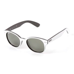 RayBan（レイバン）　サングラス 4141-770/スモークグリーン×ホワイト&ブラック 