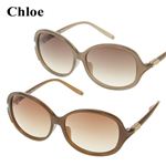 Chloe(クロエ) アジアンフィッティング サングラス 2278-01 スモークグラデーション×スモーキークリアグレー