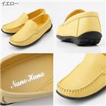 Nanohana サブリナドライビングシューズ 0615 イエロー 23.5ｃｍ