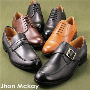 Jhon Mckay �g���f�B�V���i�� ���U�[�r�W�l�X�V���[�Y 1201 �u���b�`���[�^�u���b�N 26.5