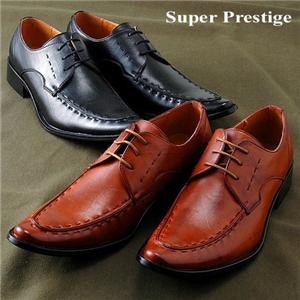 Super Prestige ロングノーズ ビジネスシューズ　8802 ブラウン 27.0cm