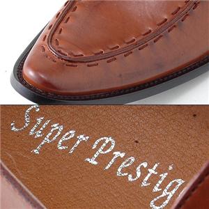 Super Prestige ロングノーズ ビジネスシューズ 8802 ブラウン 27.0cm