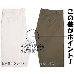 Fade Luman 美脚・美尻チノパン4色セット 115