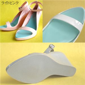 Melissa�^�C�v �t���[�o�[�n�C�q�[���T���_�� 71  �C�G���[�i�~�p�[�v���j M�i22.0-23.0cm�j