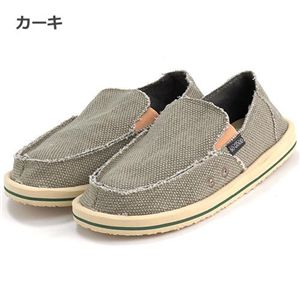 帆布サマースリッポン SL5480 カーキ LL(27.0〜27.5cm)