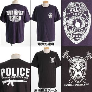 米国着用禁止Tシャツ 麻薬捜査チーム L
