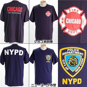 米国着用禁止Tシャツ ニューヨーク市警 L