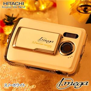 HITACHI 500万画素デジタルカメラ HDC-509 スノーホワイト
