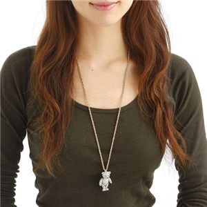 Vivienne Westwood(ヴィヴィアン ウエストウッド) クリスタルテディベア ネックレス