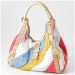 GLAMOROUS DIAMOND(グラマラスダイヤモンド) カラーアンティーク調バッグ F0850 ベージュ