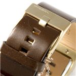 DIESEL（ディーゼル） メンズレザーウォッチ DZ5124