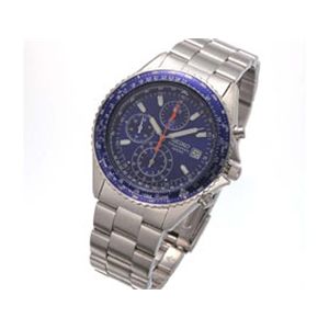 SEIKO(セイコー) パイロットクロノ SND255／ブルー