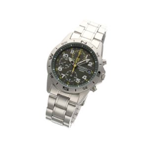 SEIKO(セイコー) ミリタリークロノ SND377P／カーキ・ブレス