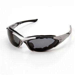 Cool Bikers 偏光レンズ サングラス CB7000-2NEW スモーク×マットシルバー