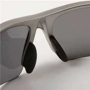 Cool Bikers 偏光レンズ サングラス CB7000-3 スモーク×グレーシルバー