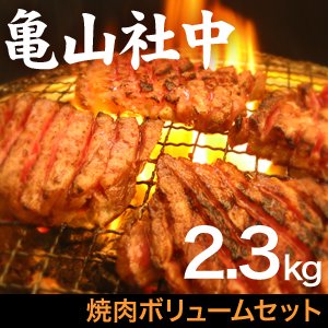 　亀山社中 焼肉ボリュームセット　2.3kg