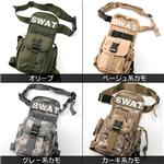 アメリカ SWAT部隊 レッグポーチ　BP040NN オリーブ