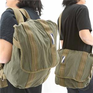 フランス軍 3WAYショルダーバッグ オリーブ