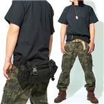 ミリタリー　5点セット　カーゴパンツブラック　M
