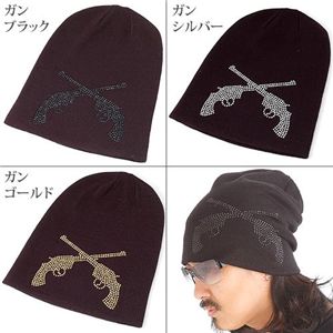 ワッチキャップ ガン/ゴールド
