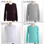 サーマルロングスリーブTシャツ ホワイト XL