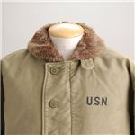 ハイクオリティに感動★USタイプN-1　DECK　JACKET 34(S)サイズ