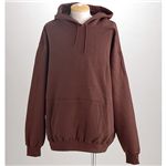 BIG9オンス裏起毛パーカー チョコレート XXL