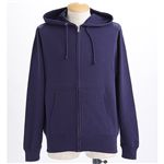 スウェットフルジップパーカー ネイビー XLサイズ