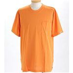 クールマックスポケットTシャツ オレンジ 4L