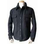  米軍 C.P.Oウールジャケット NVJJ127YN ブラック 40（L）【レプリカ】 