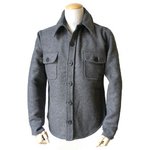  米軍 C.P.Oウールジャケット NVJJ127YN チャコールグレー 36（Ｓ）【レプリカ】 