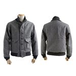 米軍 A-1ウールフライトジャケット NVJJ124YN チャコールグレー 38（M）【レプリカ】 