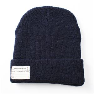 NAVAL CLOTHING FACTORY ウォッチキャップレプリカ ネイビー 