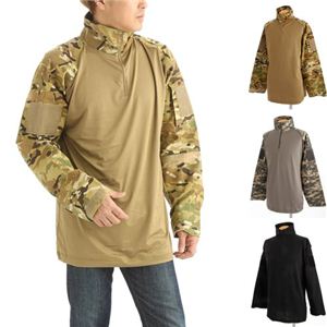 COMBAT ハーフジップシャツ ACU Mサイズ