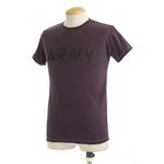 米軍ARMYオバーダイビンテージ風Tシャツ オーバーダイパープル S