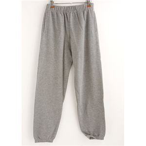 裏パイルスウットパンツ 杢グレー Lサイズ