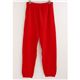裏パイルスウットパンツ レッド JLサイズ