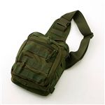 US軍仕様 ミリタリー肩がけワンショルダーバッグ NBS082YN オリーブ M