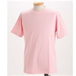 ドライメッシュTシャツ 2枚セット 白＋ソフトピンク ３L