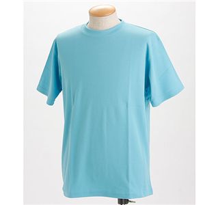 ドライメッシュTシャツ 2枚セット 白＋サックス SS