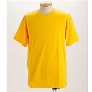 ドライメッシュTシャツ 2枚セット 白＋イエロー LL