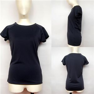 ドライクール ファストフレンチスリーブTシャツ 2枚セット ホワイト＋ガンメタ G〜Sサイズ