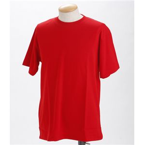 ドライメッシュポロ＆Tシャツセット レッド 3L
