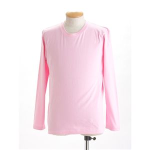 ユニセックス長袖Tシャツ L ピンク