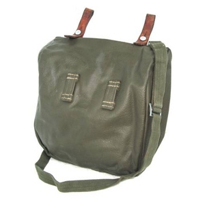スイス軍放出ビニール防水コーティングカバーショルダーバック 【中古】